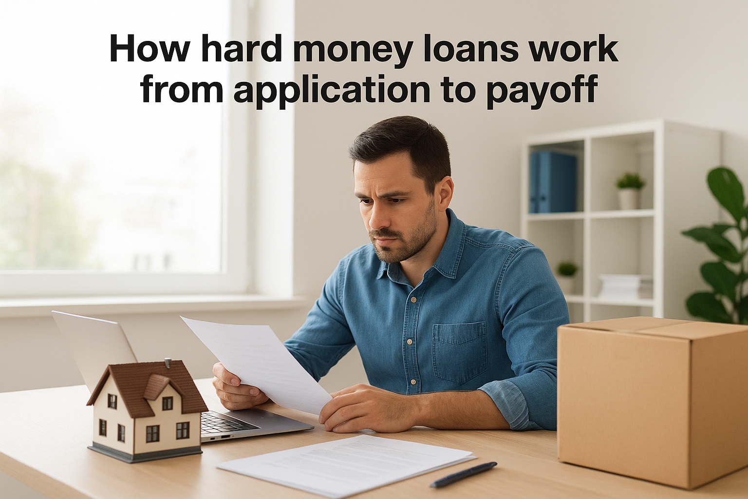 How hard money loans work from application to payoff