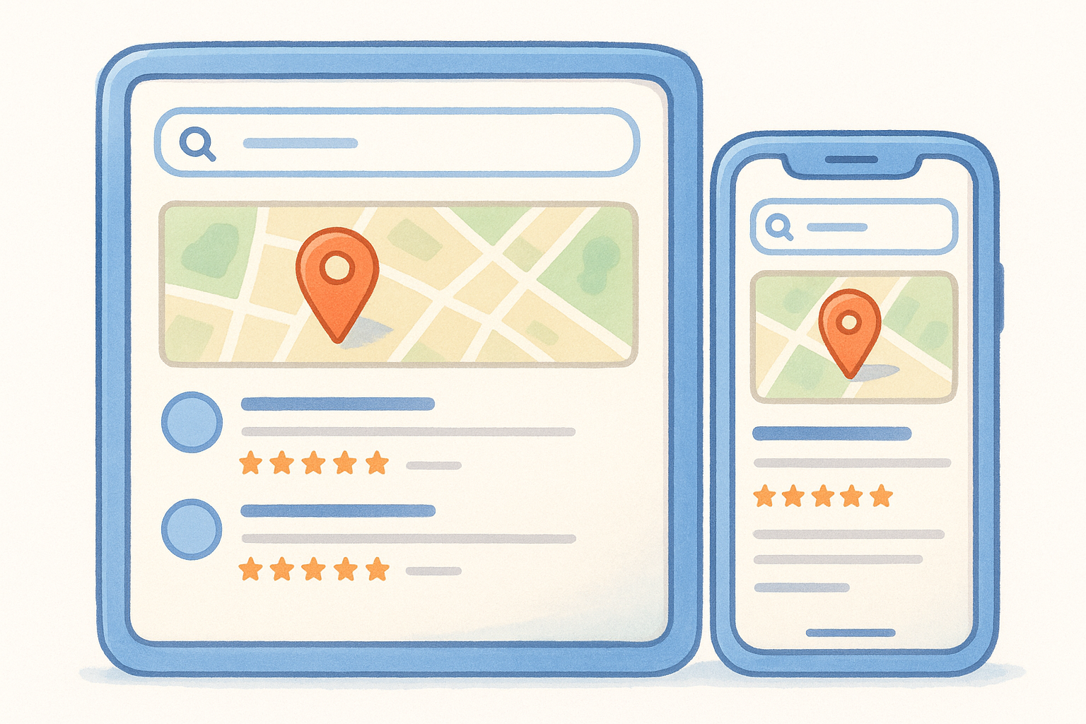 Where your profile appears in search