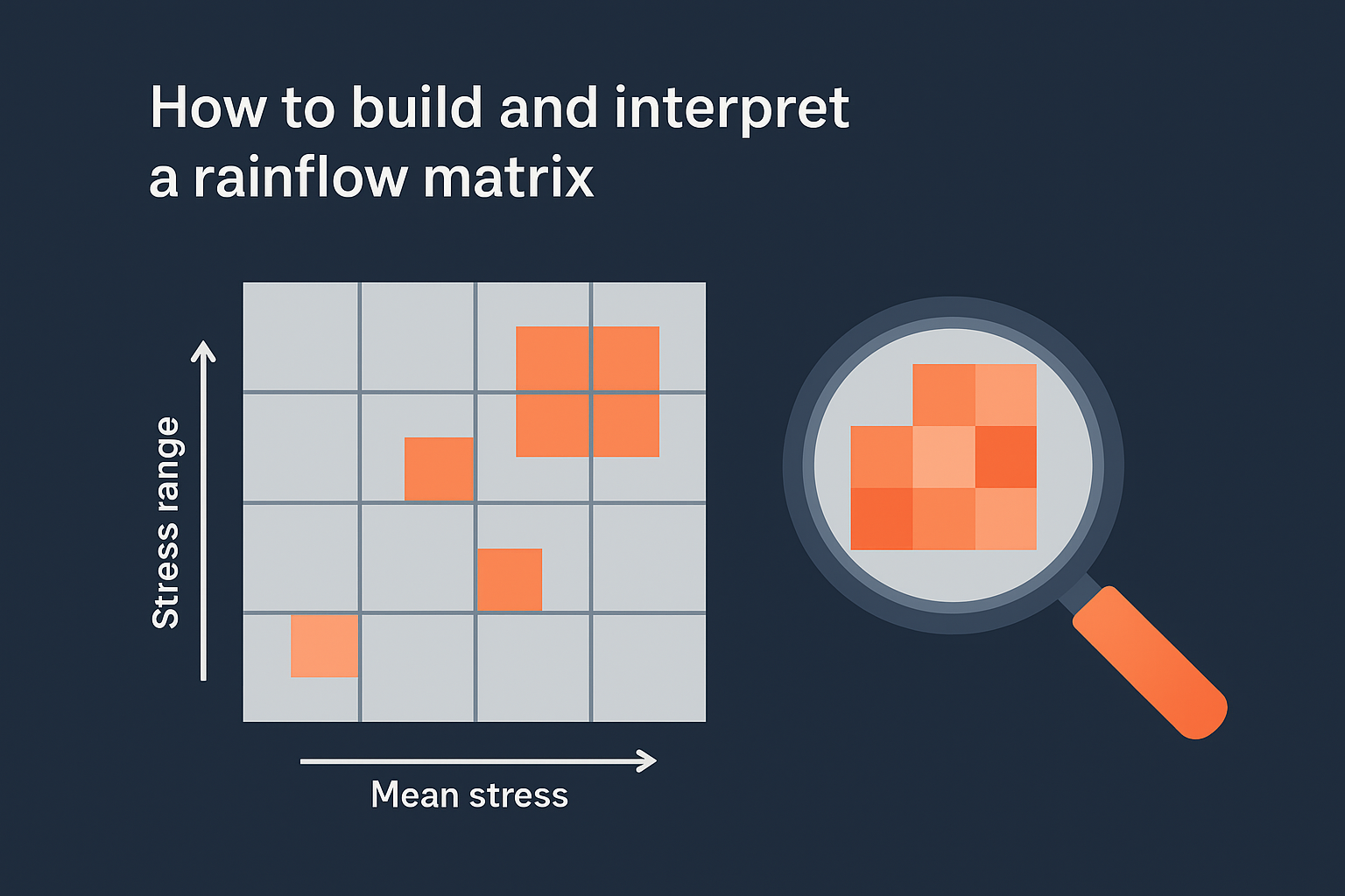 How to build and interpret a rainflow matrix