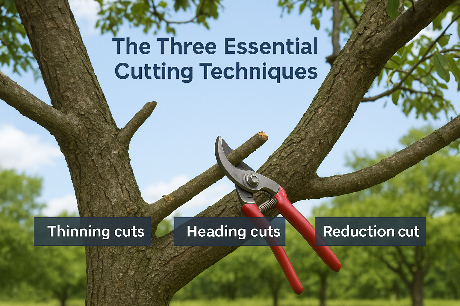 The Three Essential Cutting Techniques