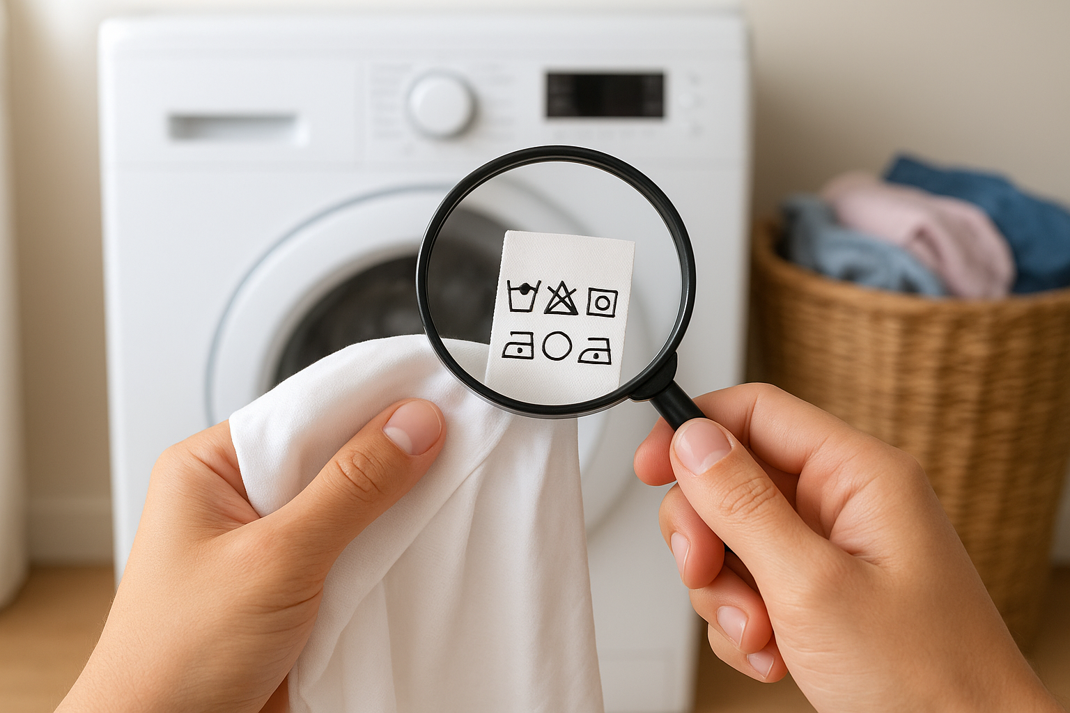 Decode care label symbols