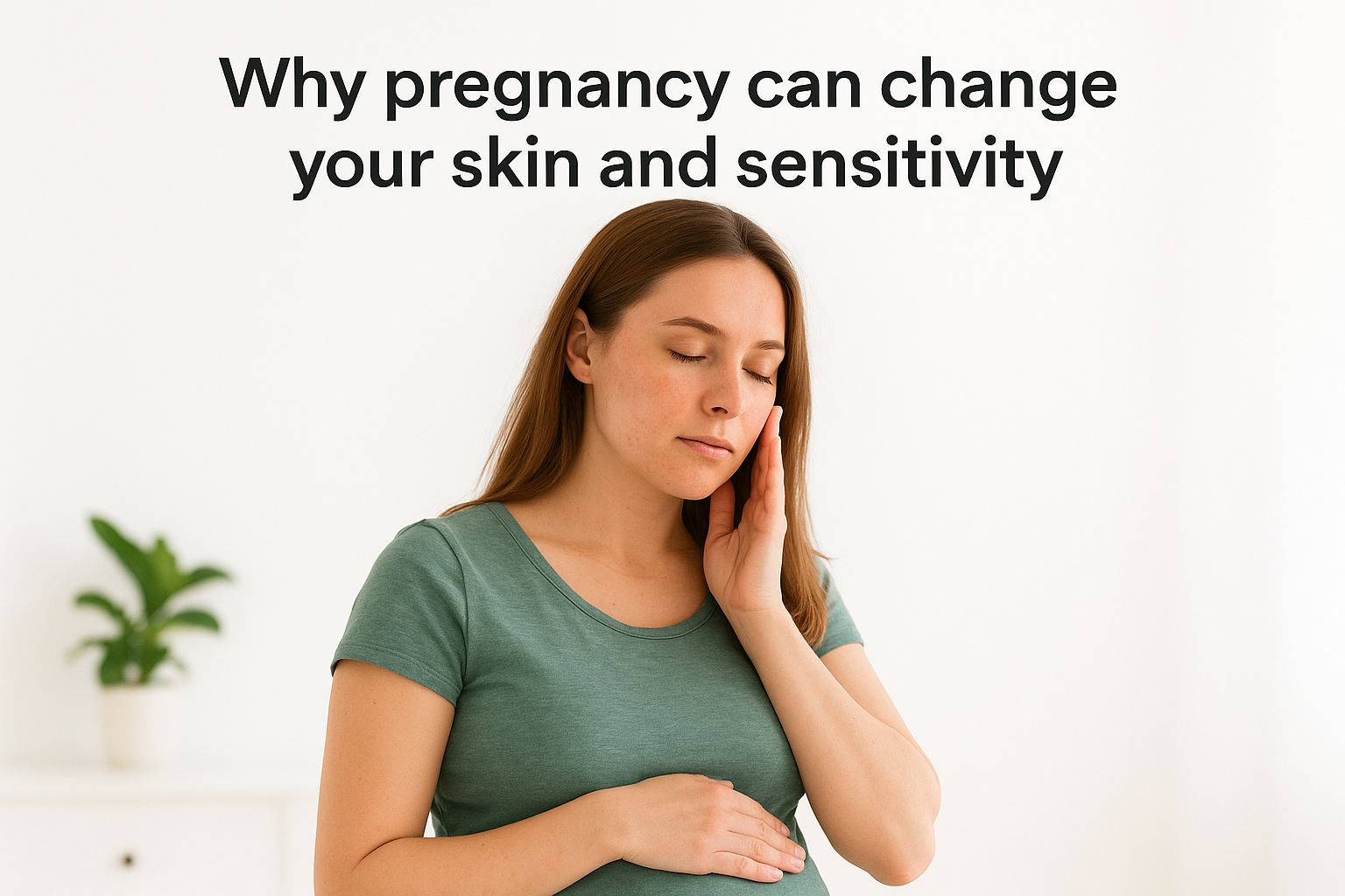 Why pregnancy can change your skin and sensitivity