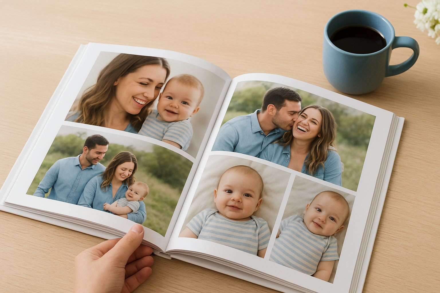 7. Custom photo book with your favorite memories