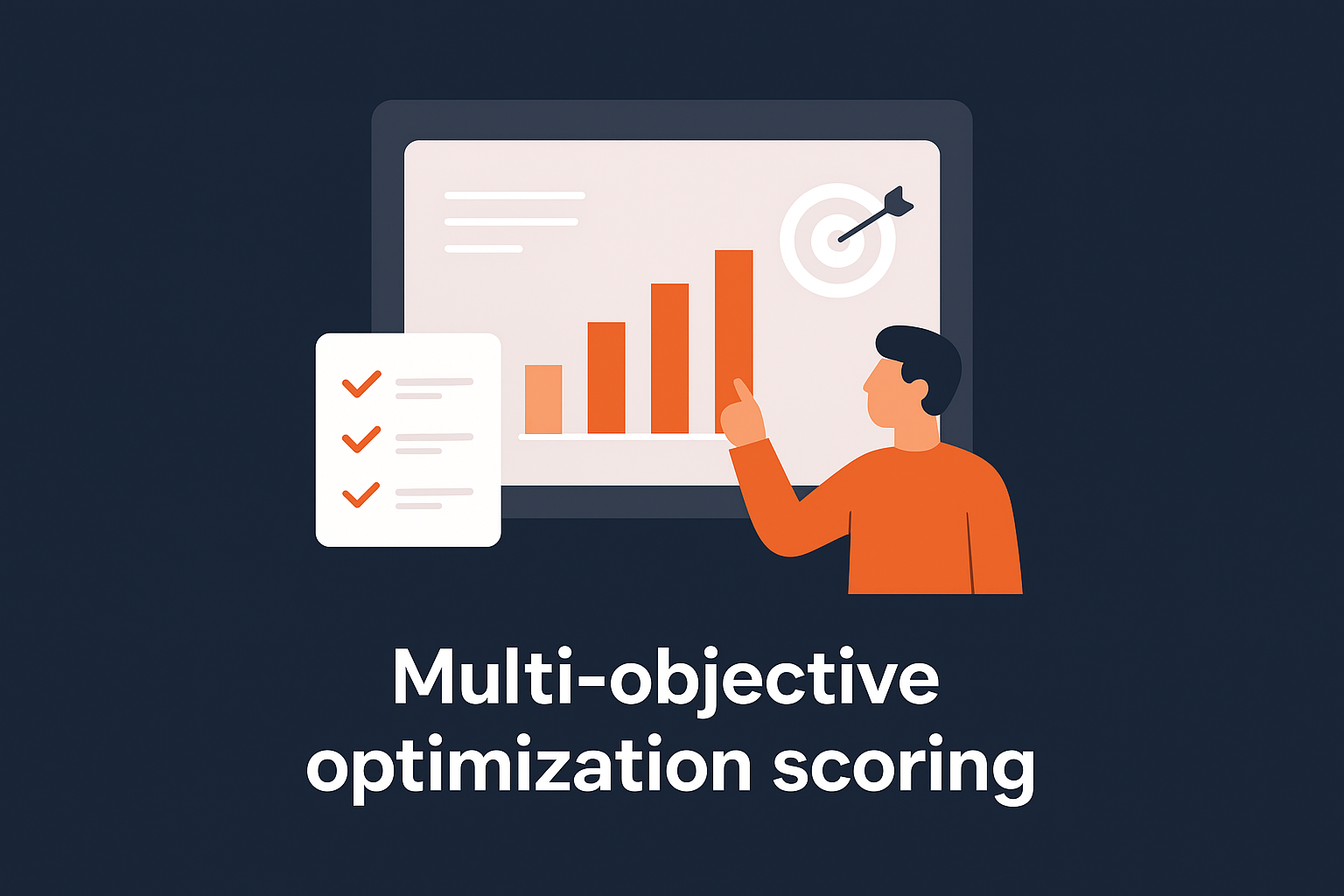 Multi-objective optimization scoring