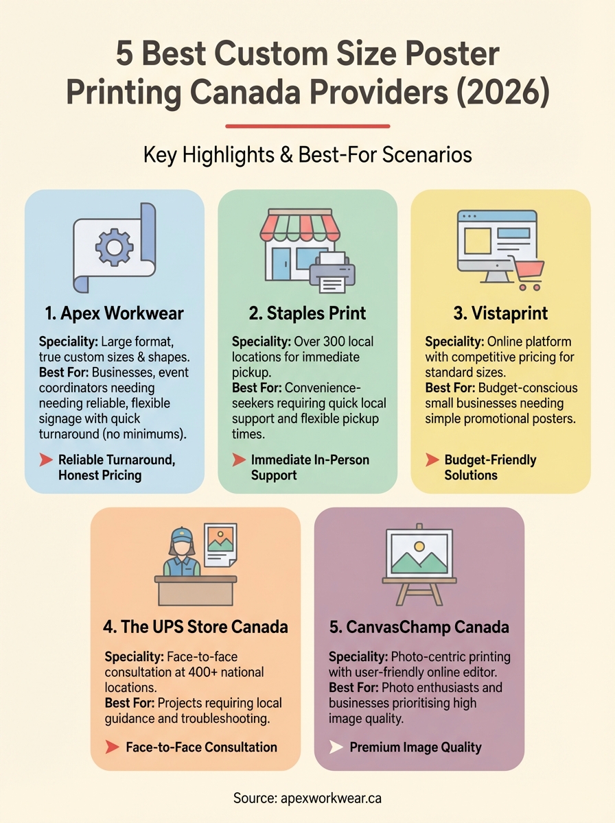 custom size poster printing canada infographic