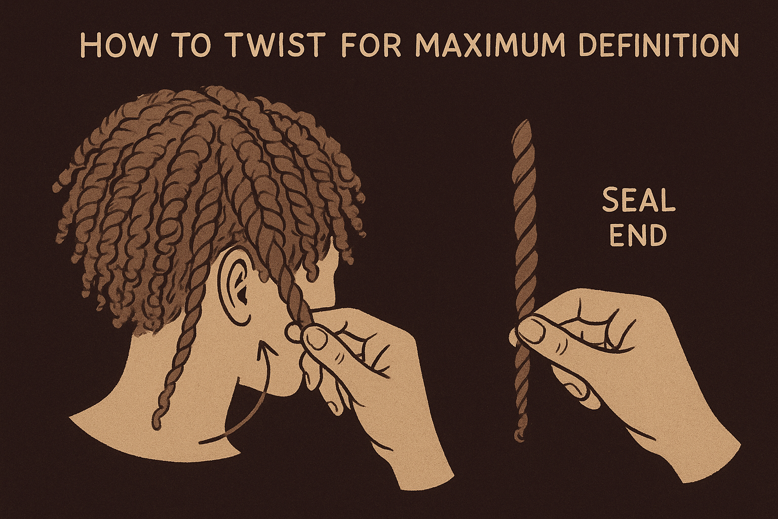 How to twist for maximum definition