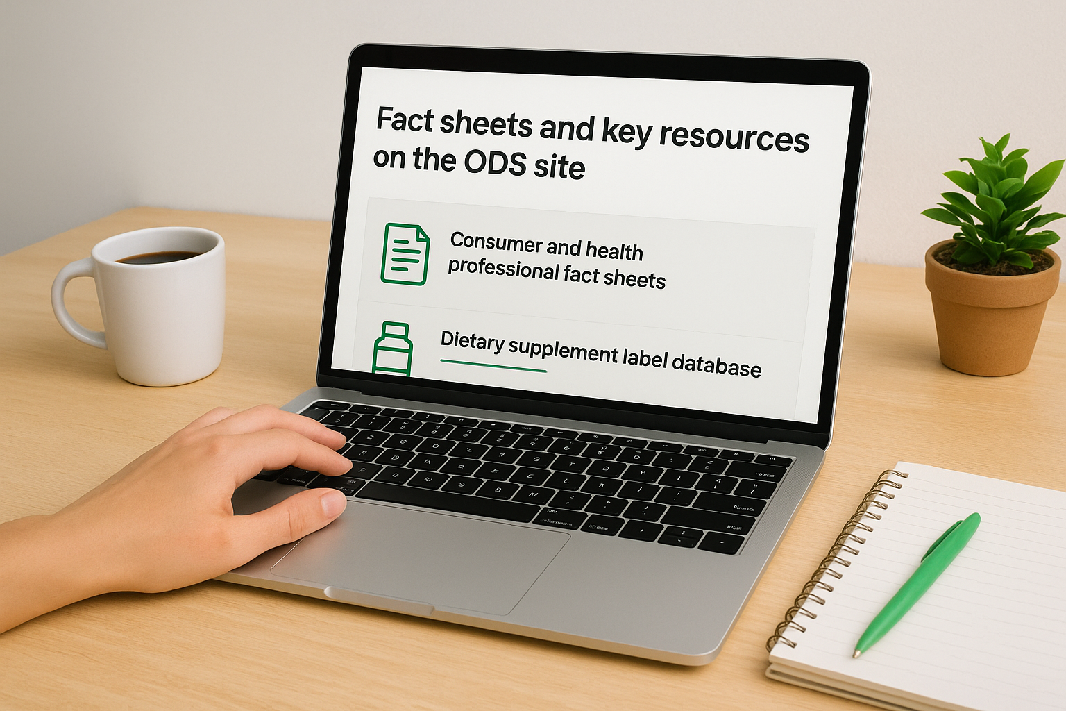 Fact sheets and key resources on the ODS site