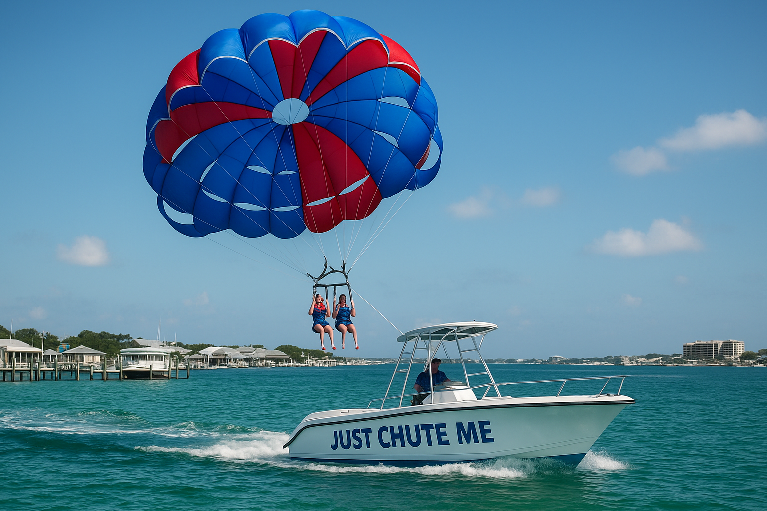 4. Just Chute Me Destin Parasailing