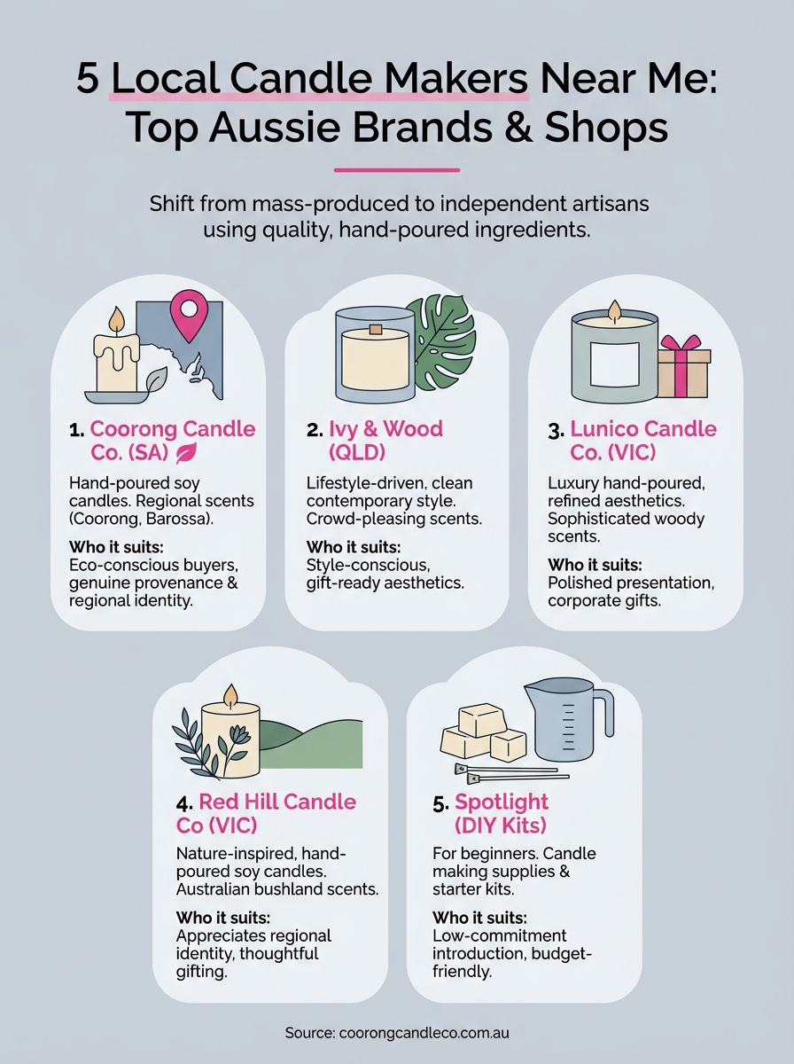 local candle makers near me infographic