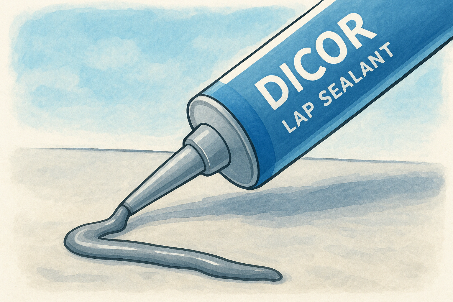 2. Dicor self-leveling lap sealant