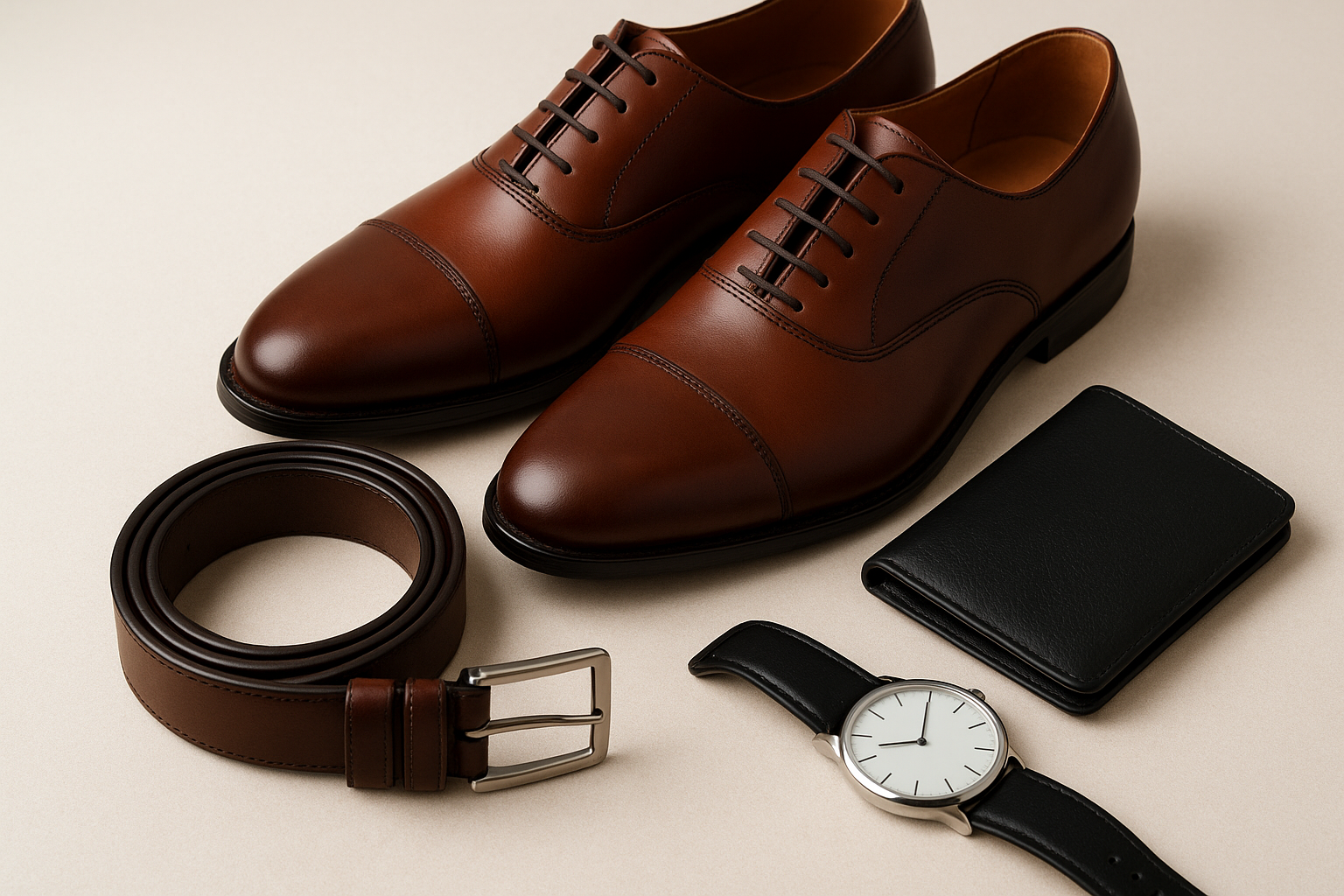 Chaussures, accessoires et ceinture