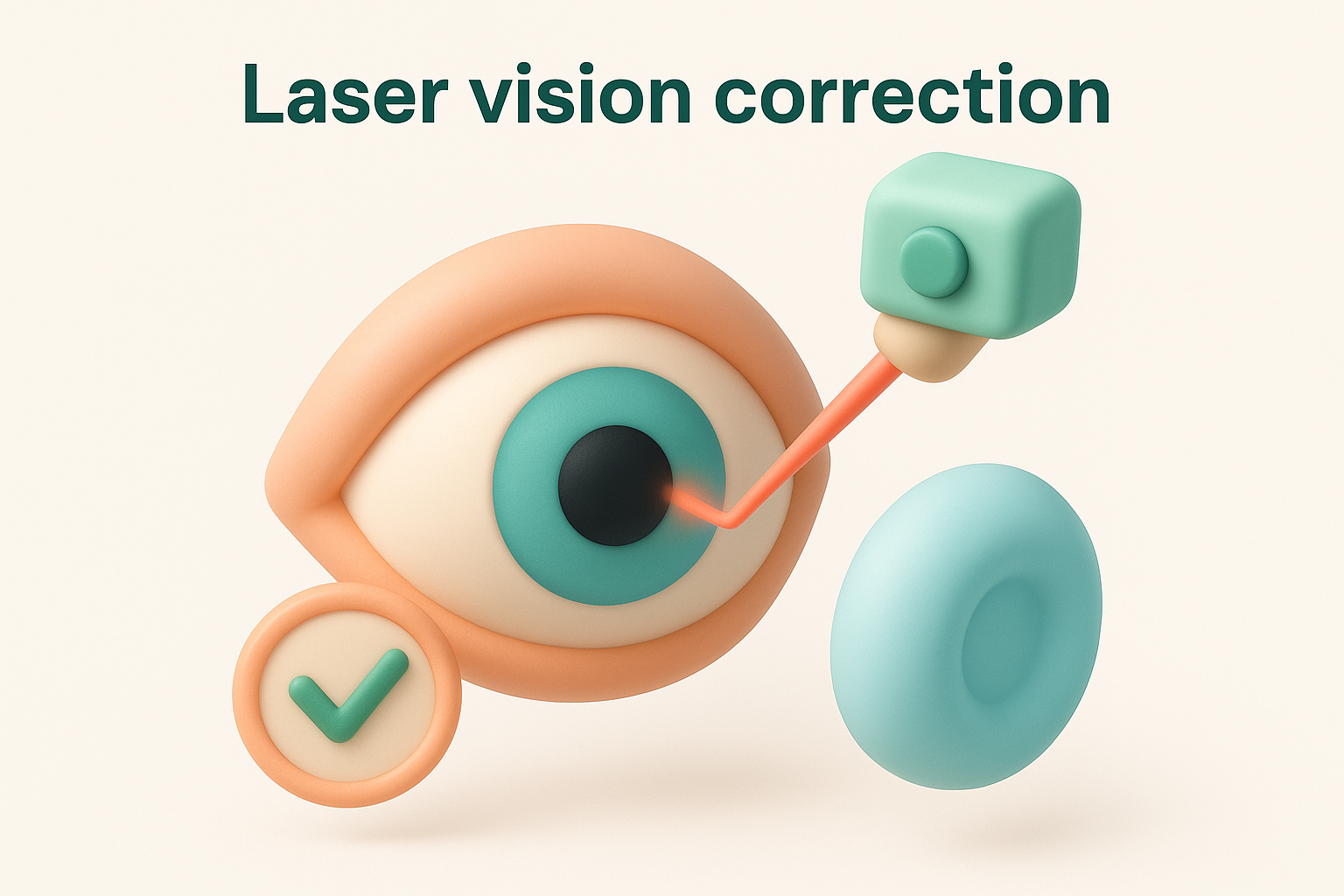 Laser vision correction