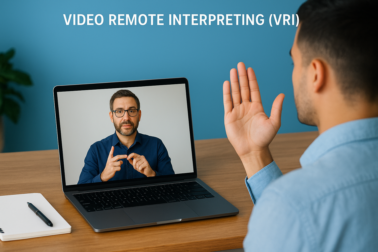Video remote interpreting (VRI)