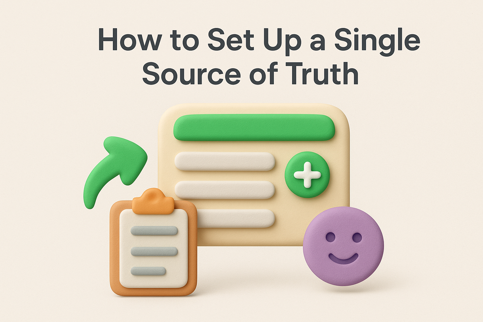 How to Set Up a Single Source of Truth