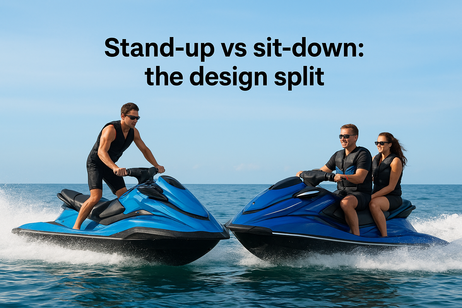 Stand-up vs sit-down: the design split