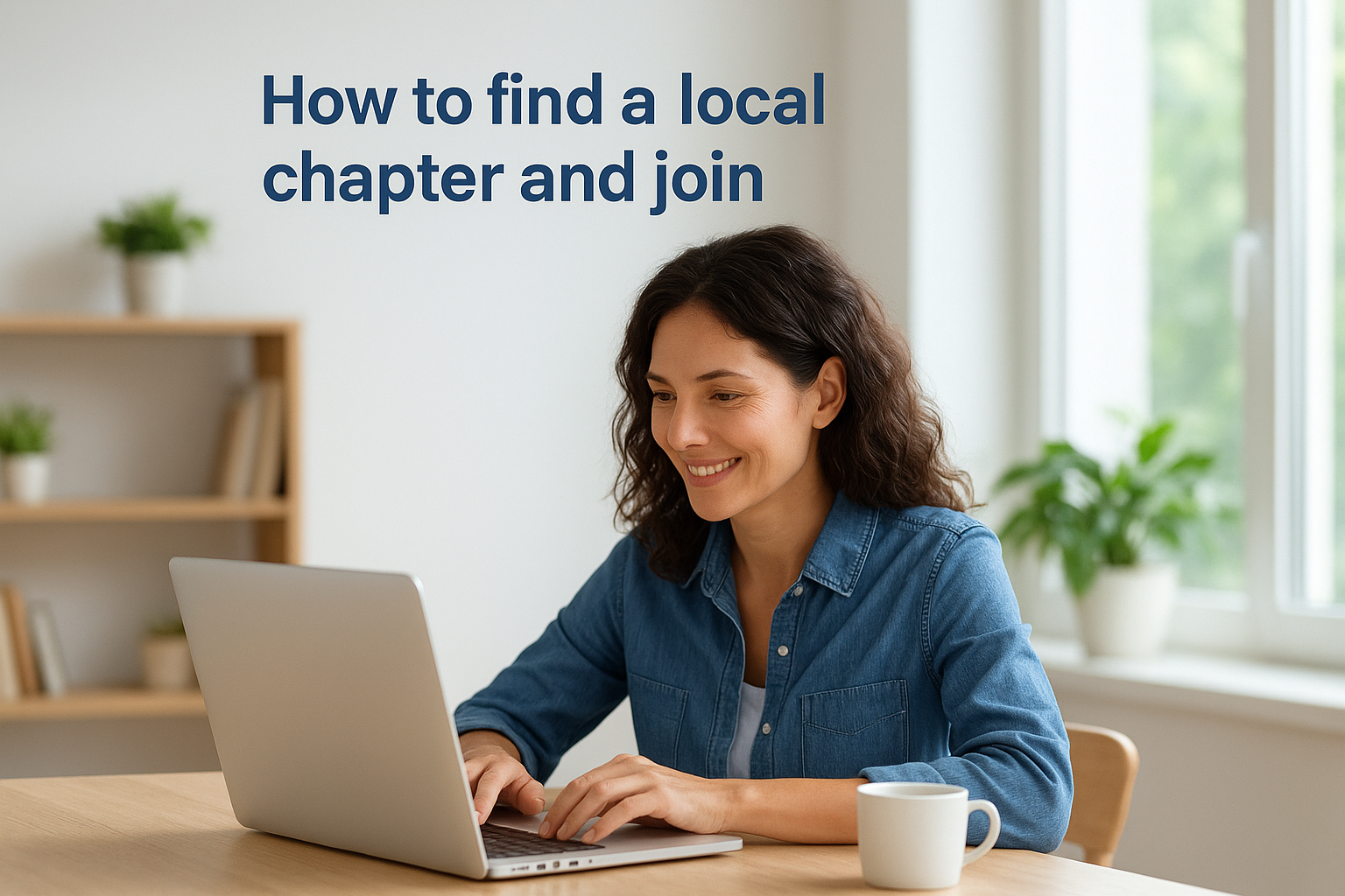 How to find a local chapter and join
