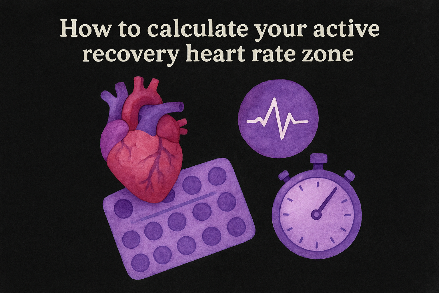 How to calculate your active recovery heart rate zone