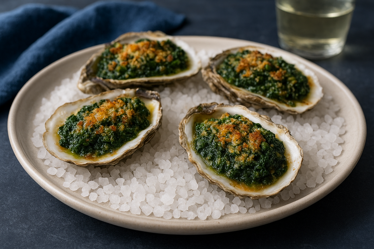 4. Oysters Rockefeller