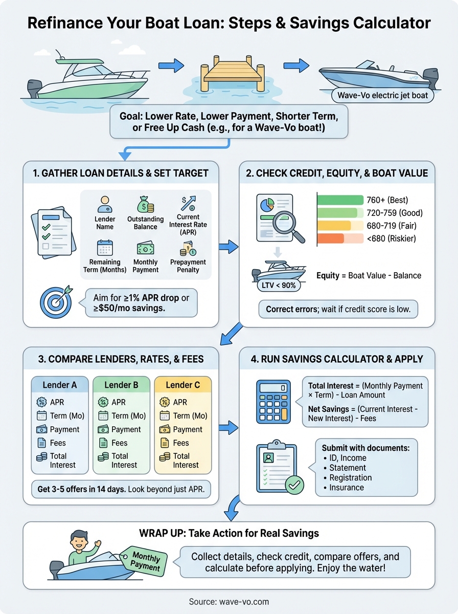 refinance my boat loan infographic
