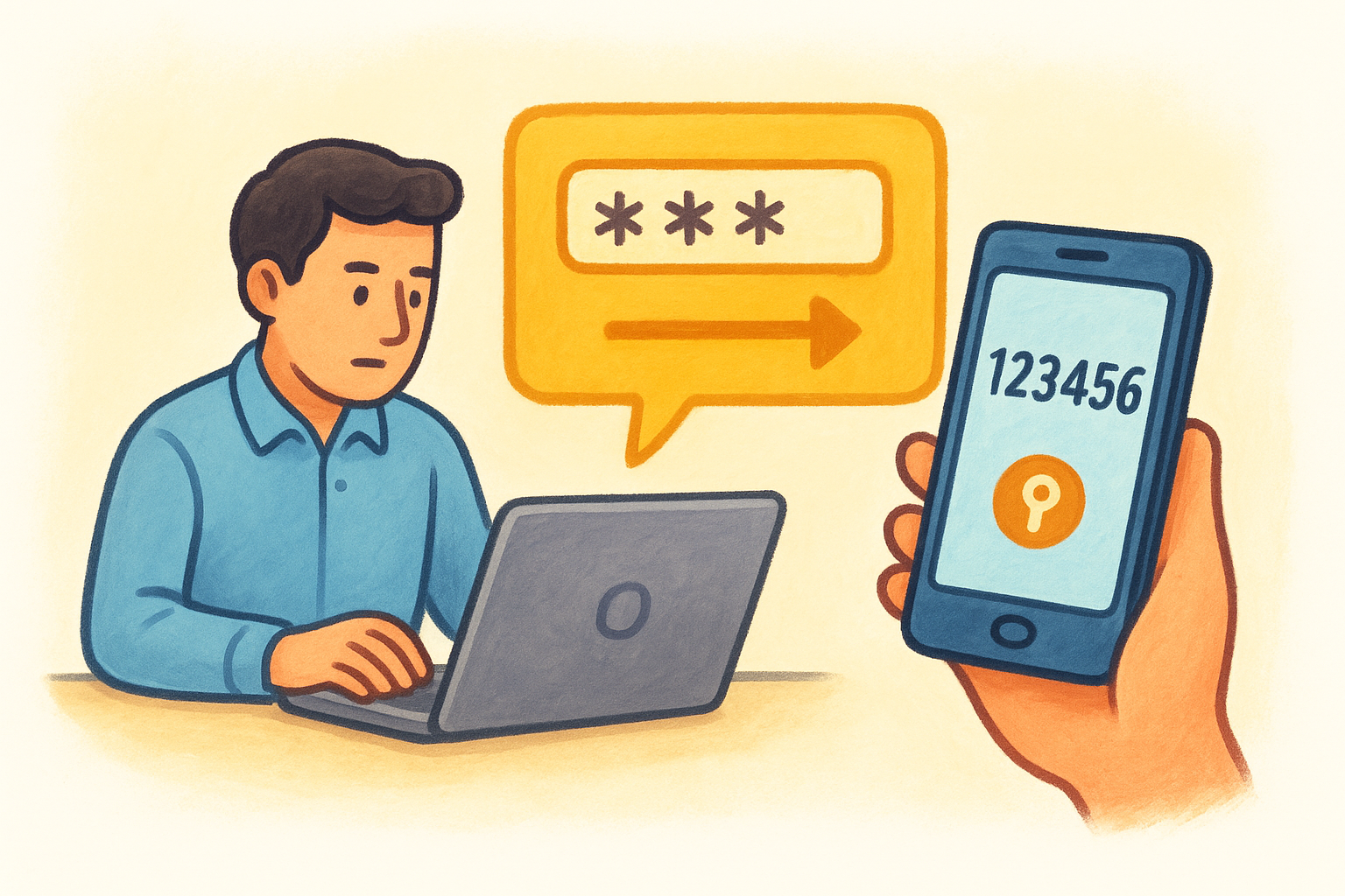 How 2FA works in practice