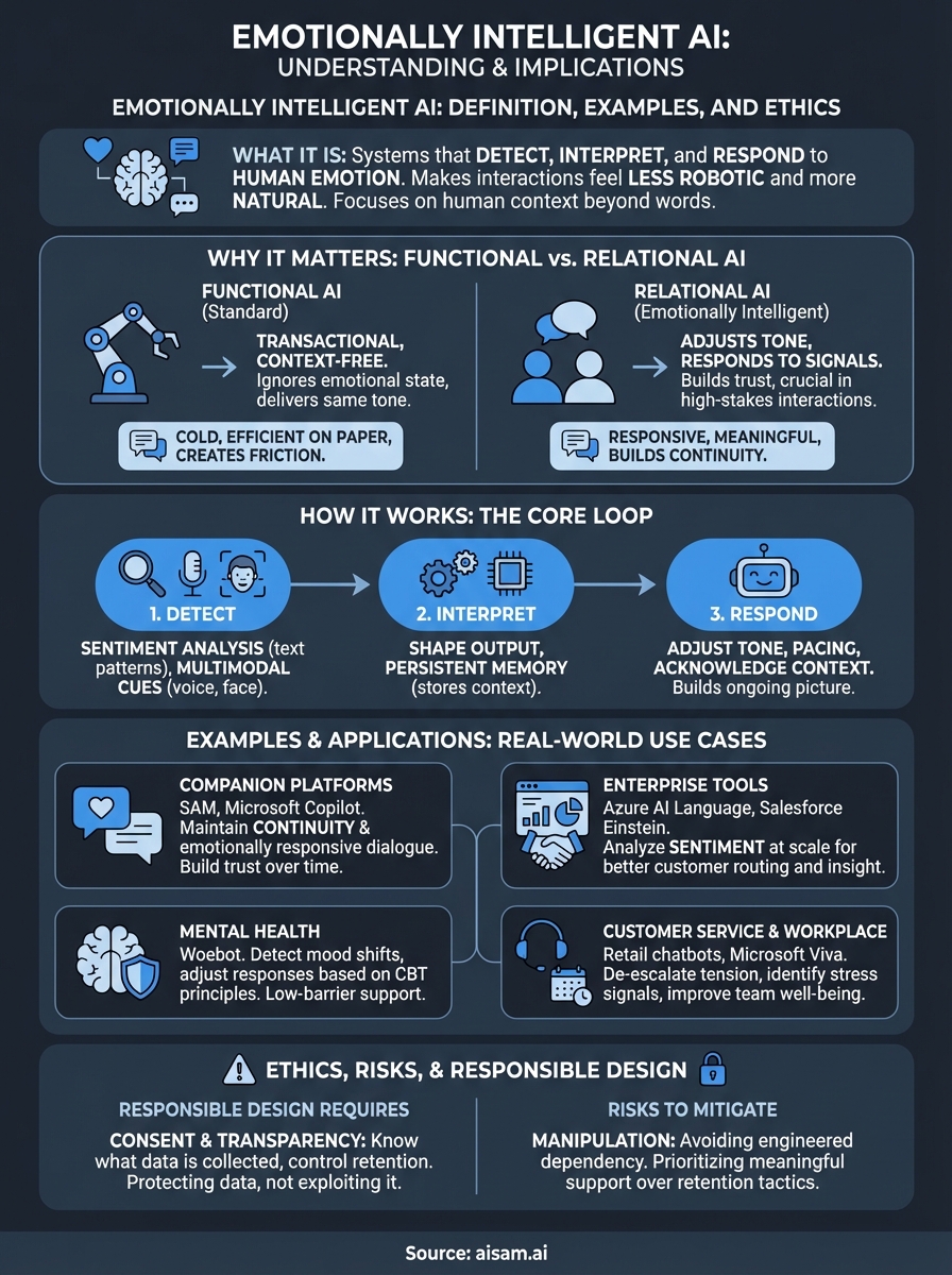 emotionally intelligent ai infographic