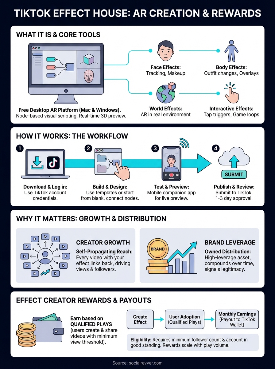 tiktok effect house infographic