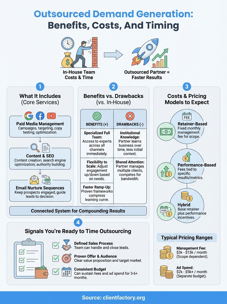 outsourced demand generation infographic