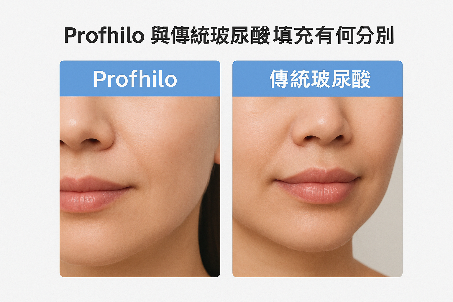 Profhilo 與傳統玻尿酸填充有何分別
