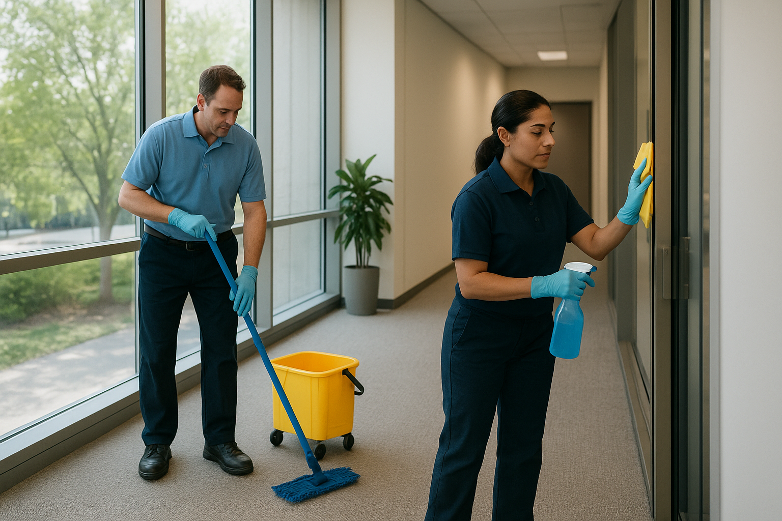 Janitorial vs commercial cleaning and facility upkeep