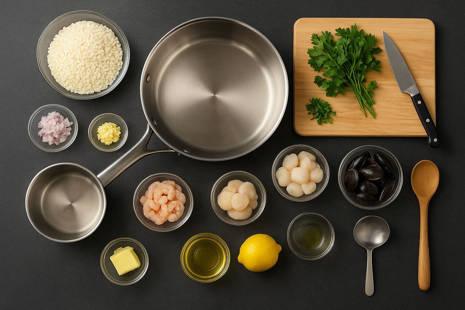 Get your ingredients and tools ready