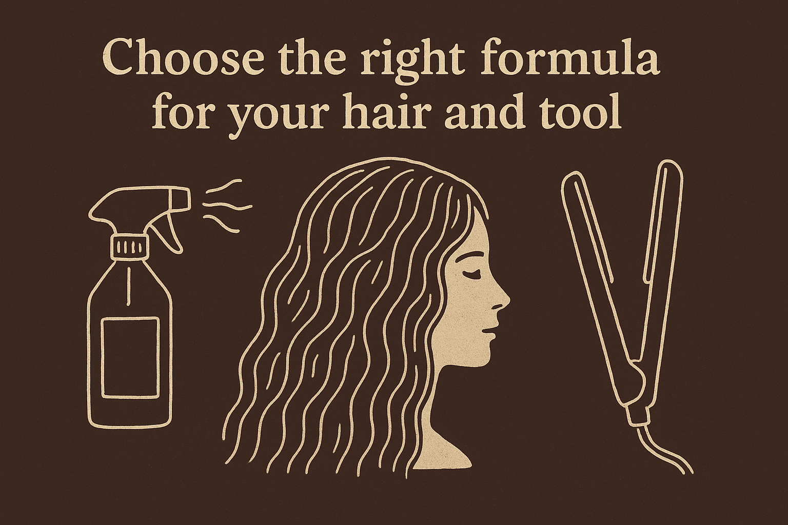 Choose the right formula for your hair and tool