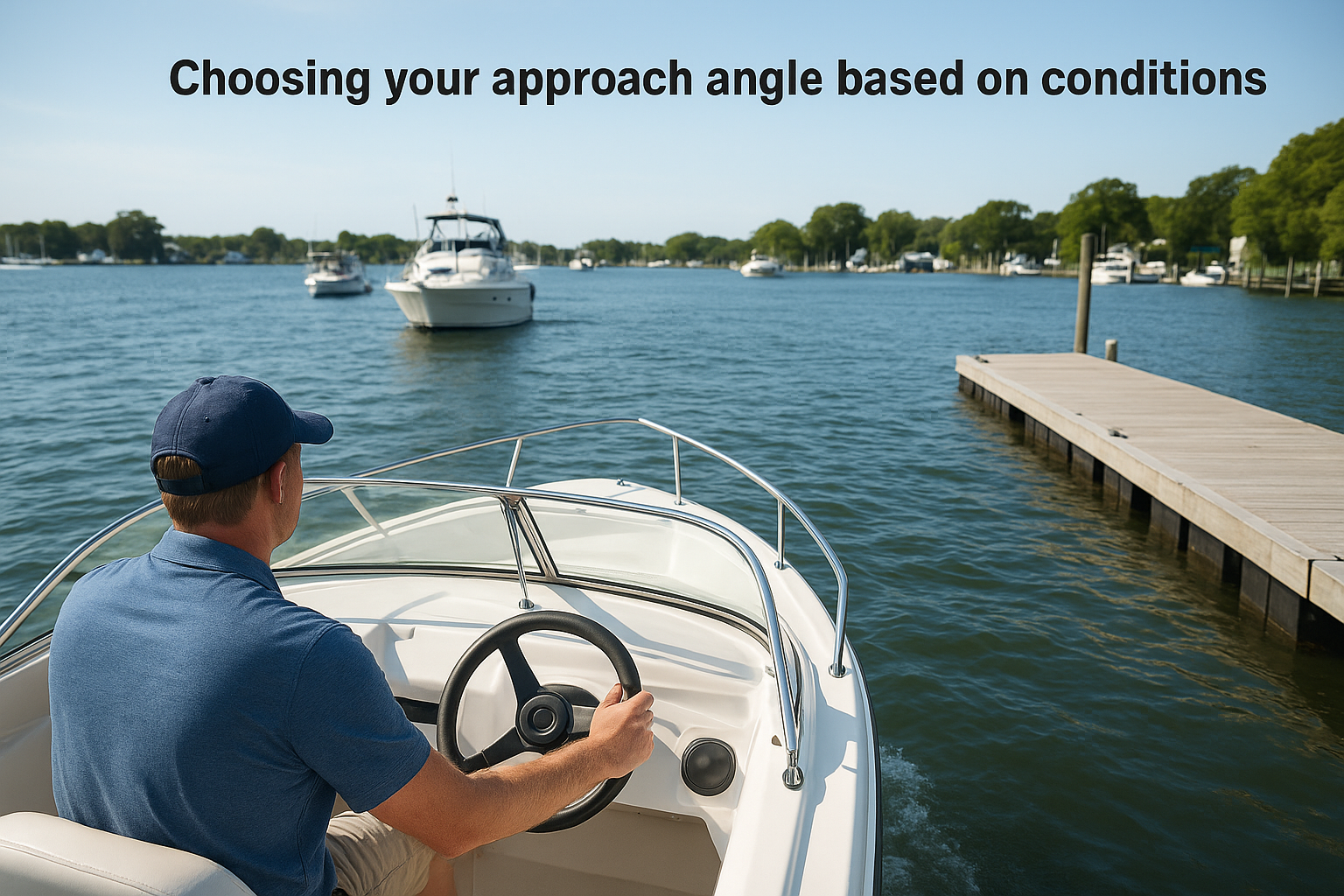 Choosing your approach angle based on conditions