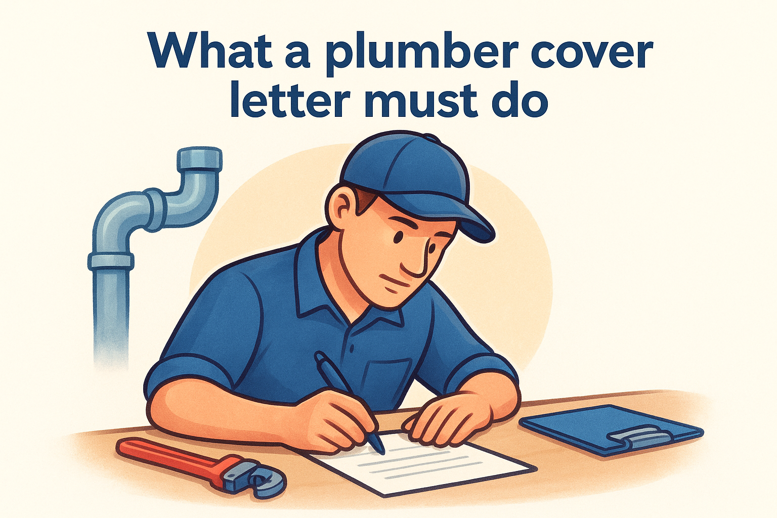 What a plumber cover letter must do