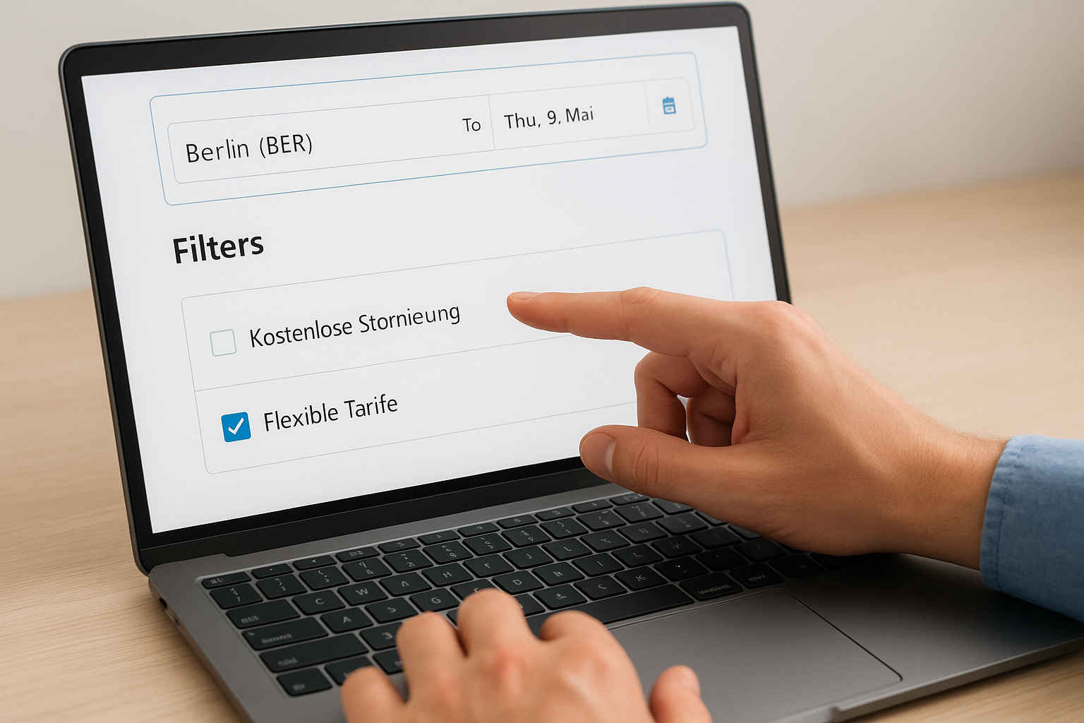 Flex-Filter auf Vergleichsportalen gezielt aktivieren