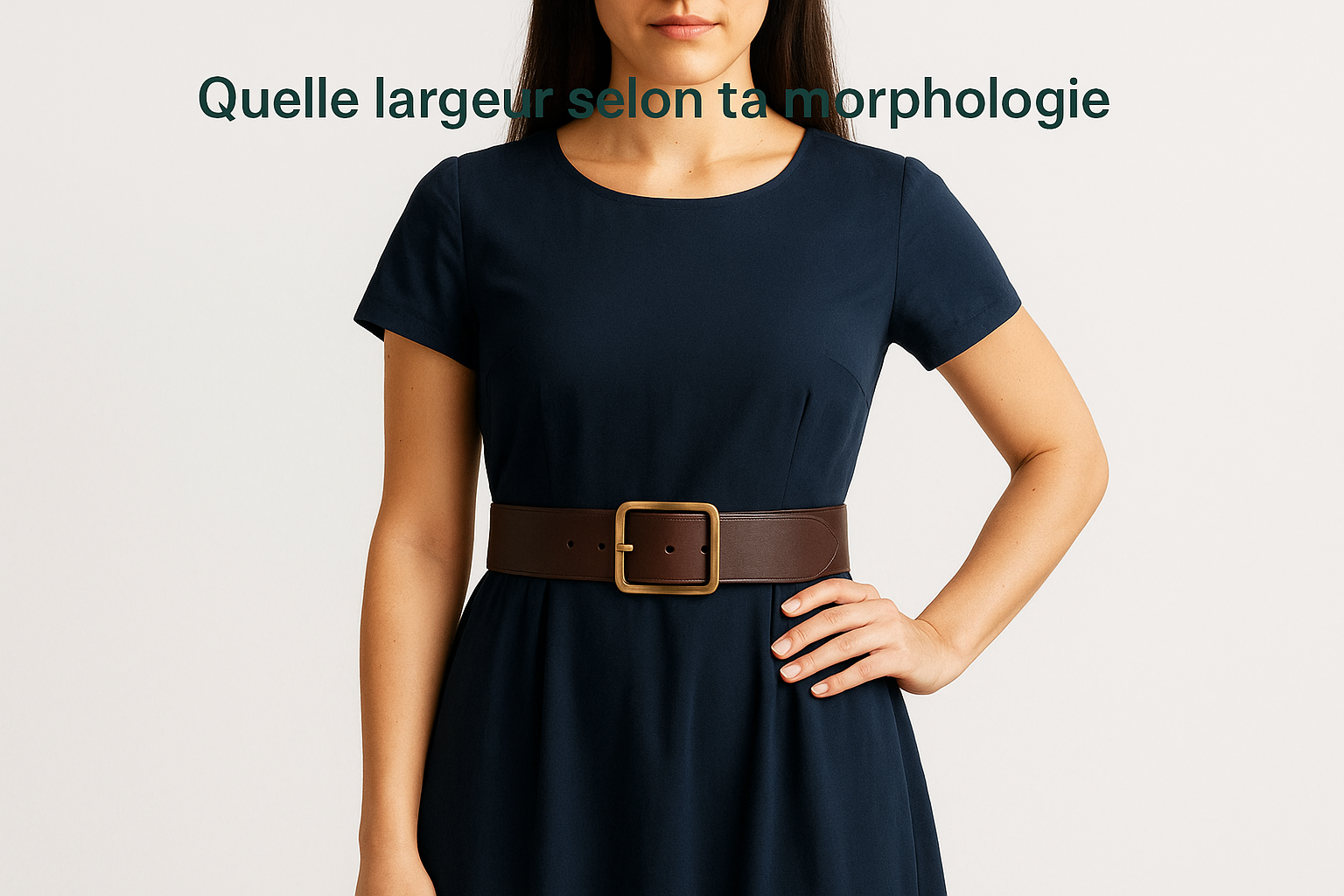 Quelle largeur de ceinture selon la morphologie