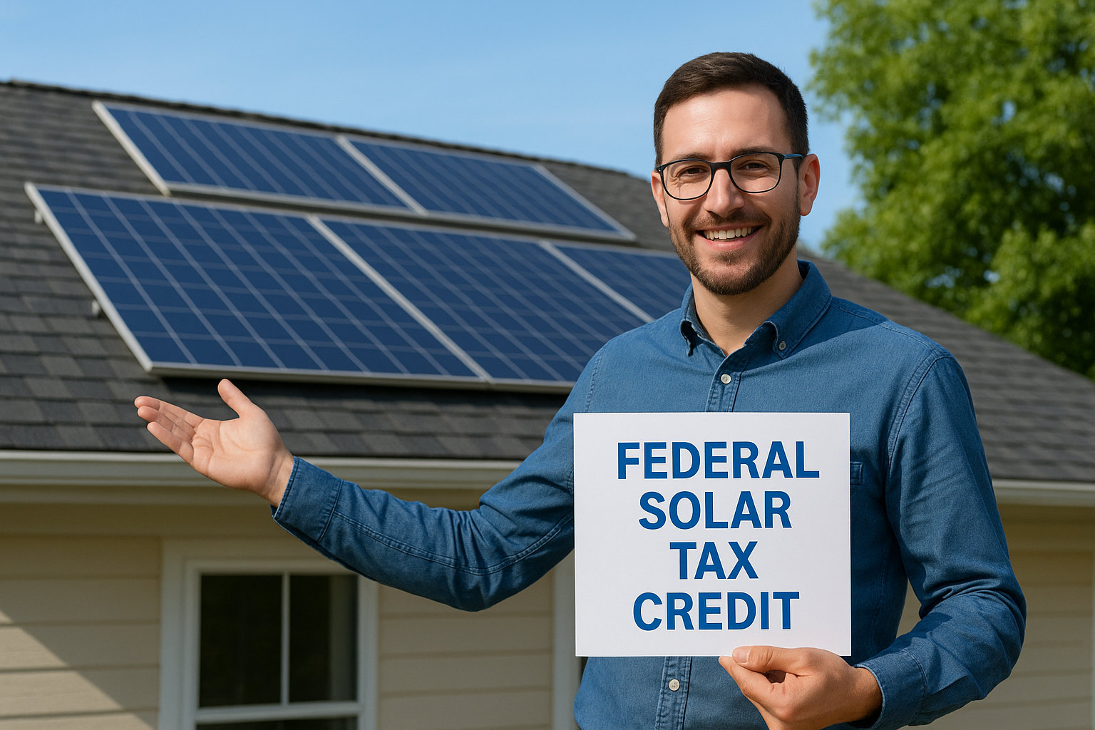 The federal solar tax credit