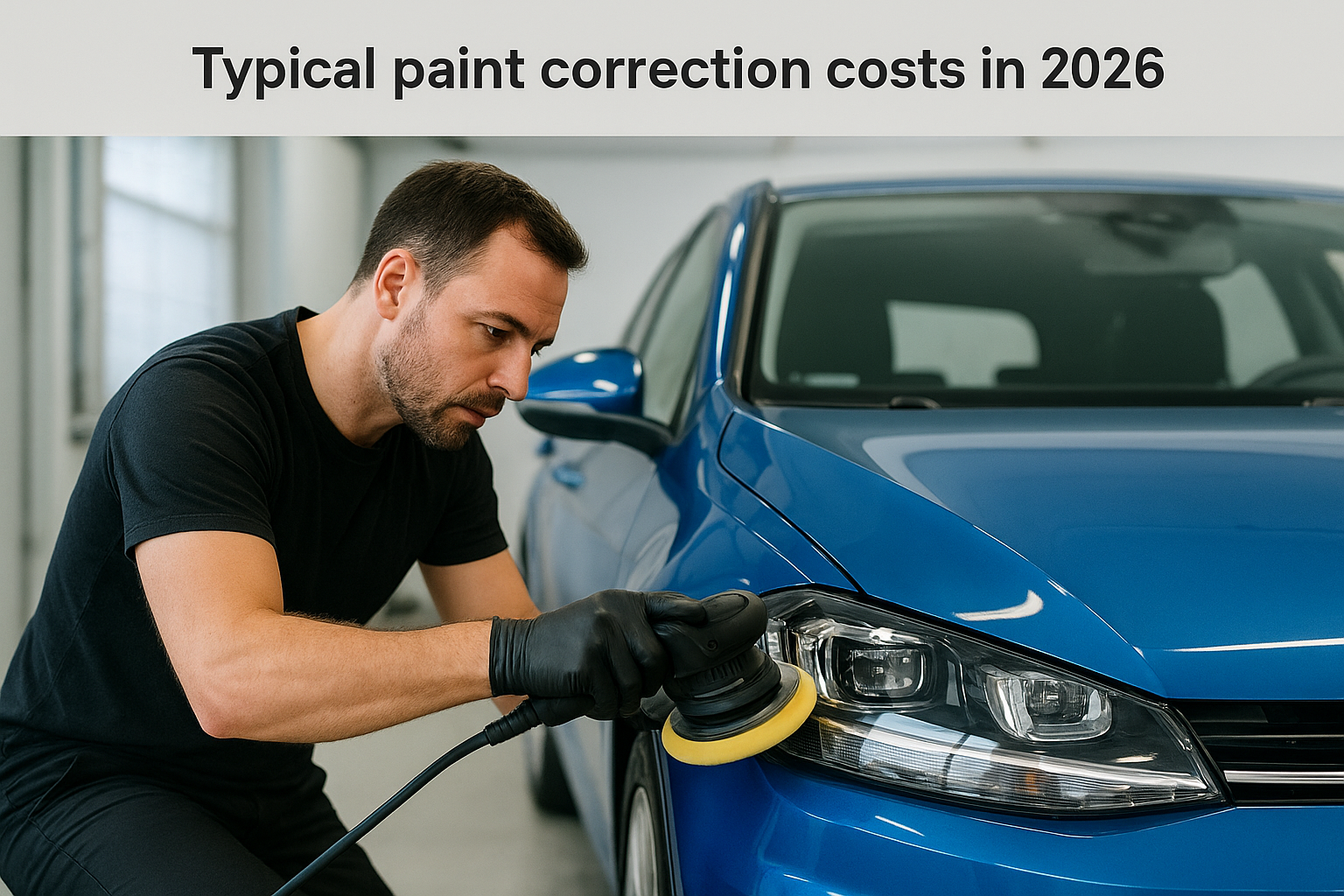Typical paint correction costs in 2026