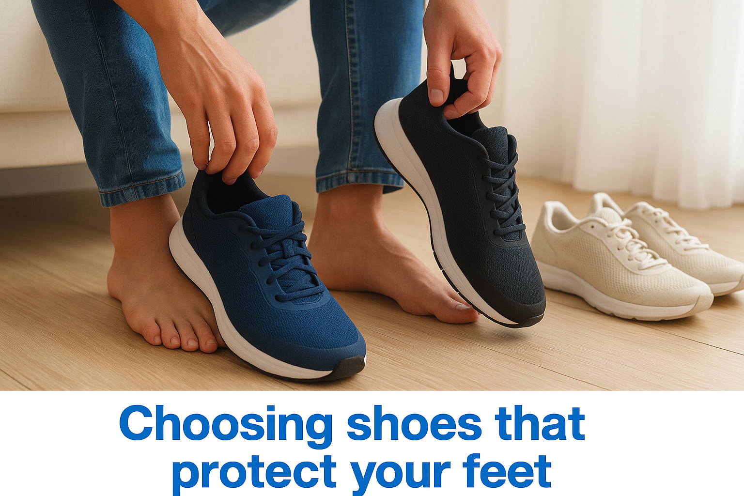 Choosing shoes that protect your feet