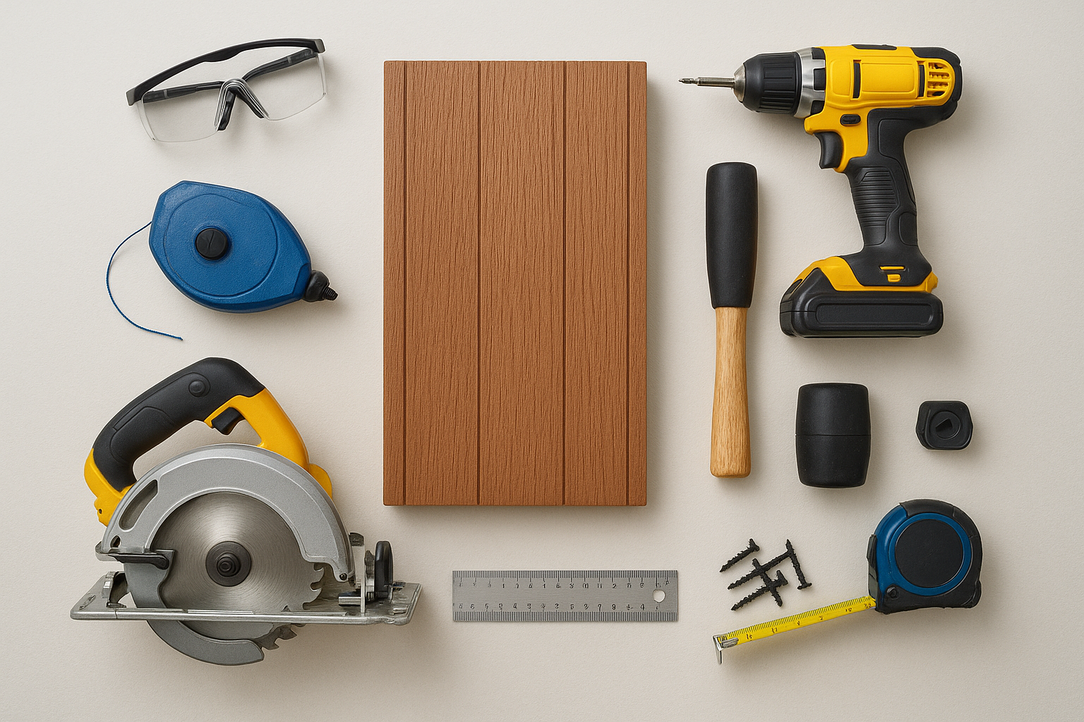 Tools and materials checklist