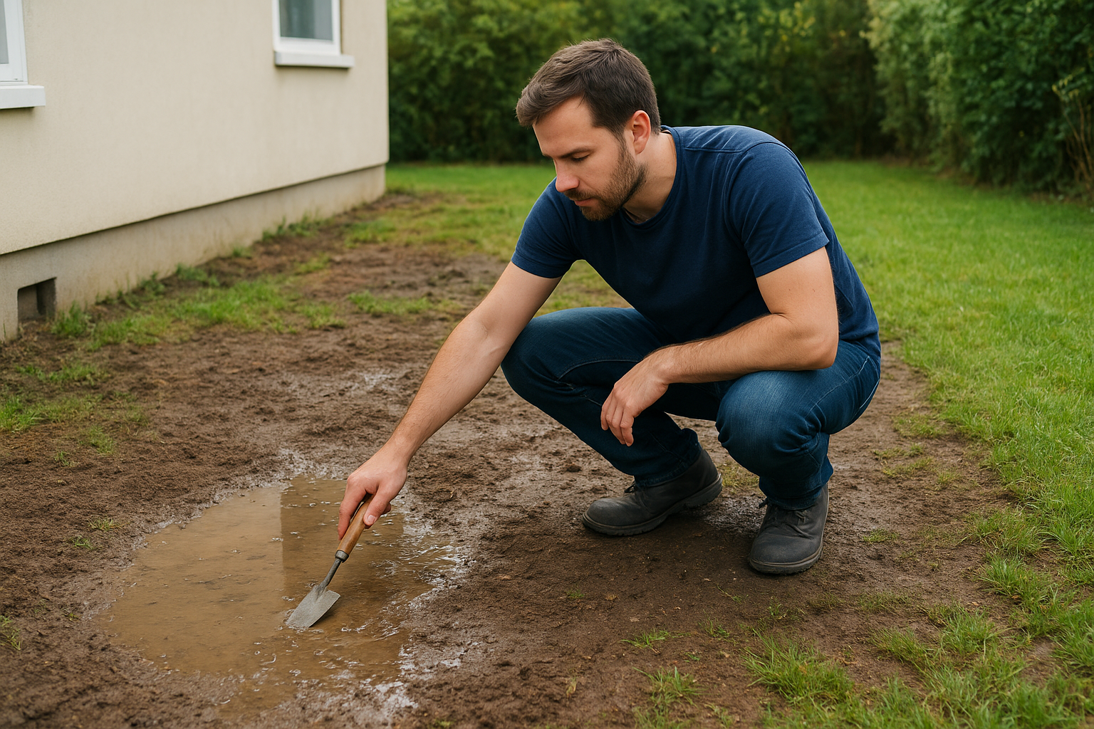 Assess and grade your ground surface
