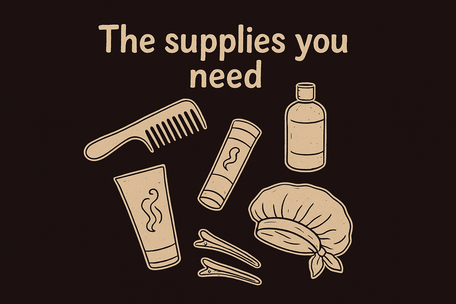 The supplies you need