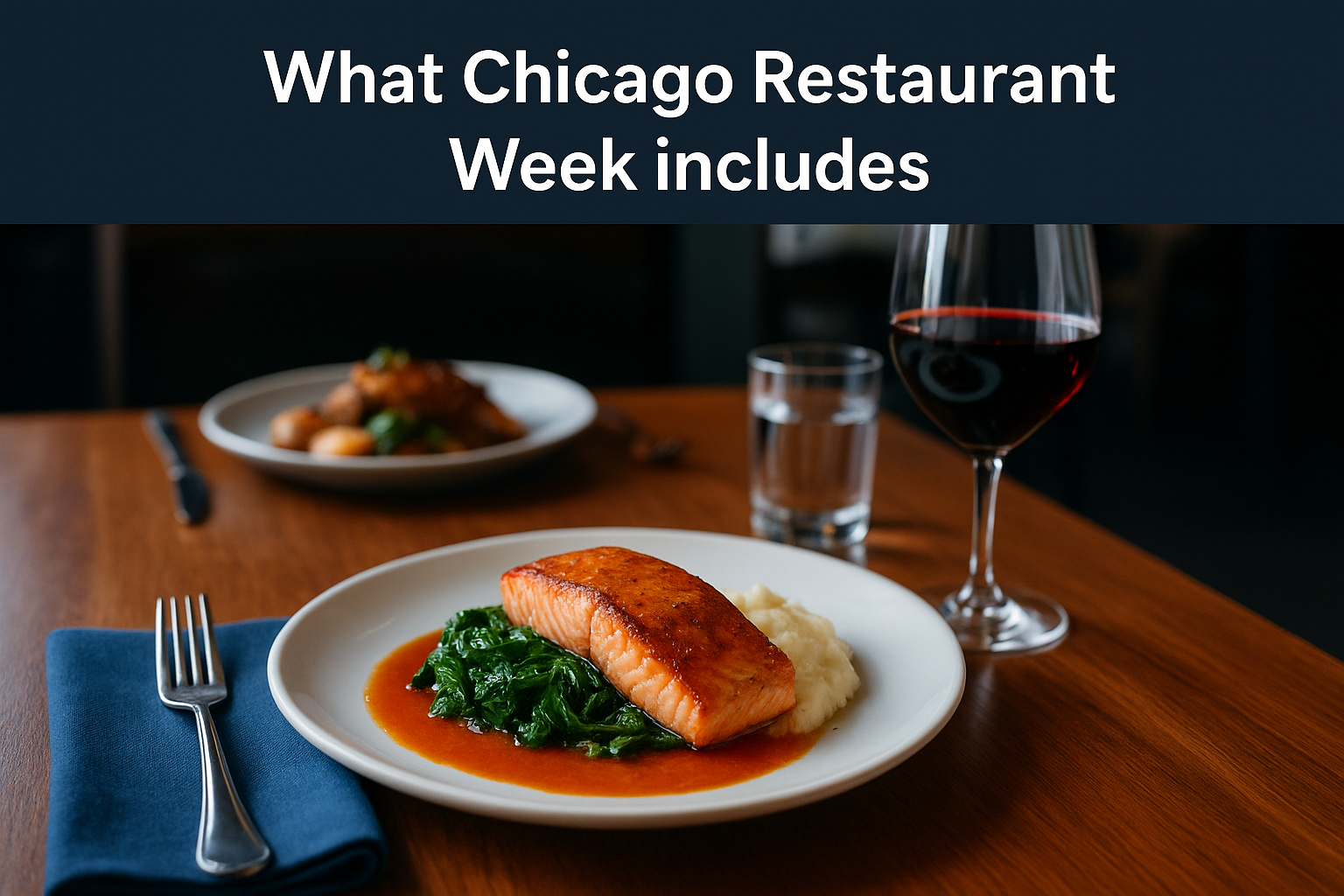What Chicago Restaurant Week includes
