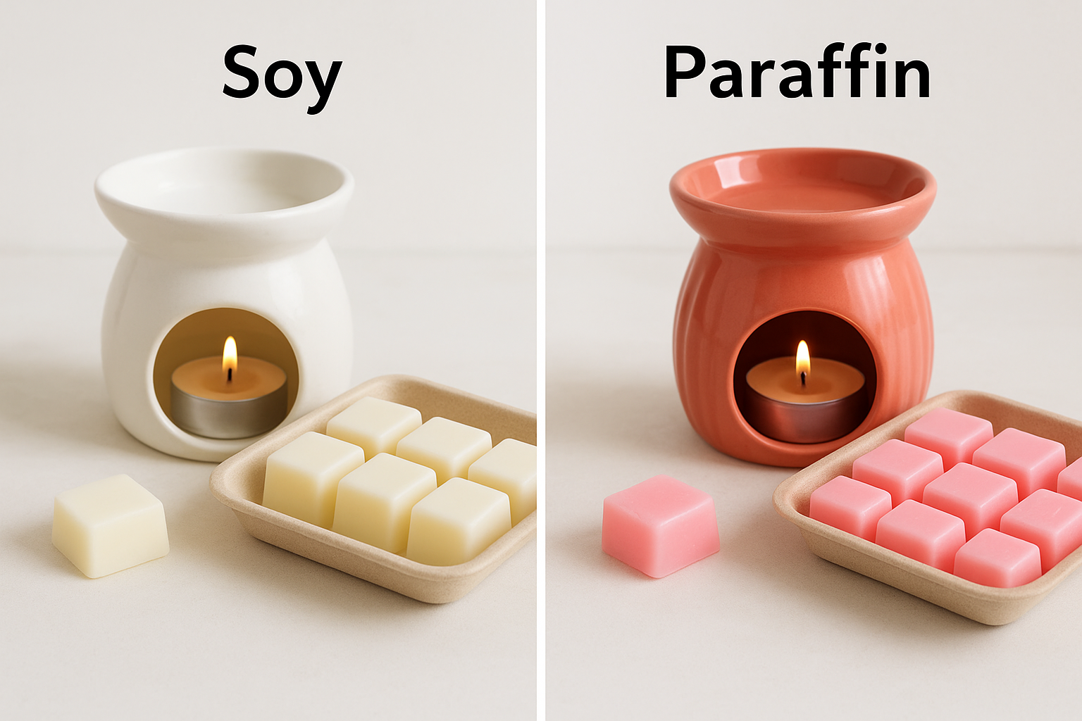 Soy vs paraffin for wax melts