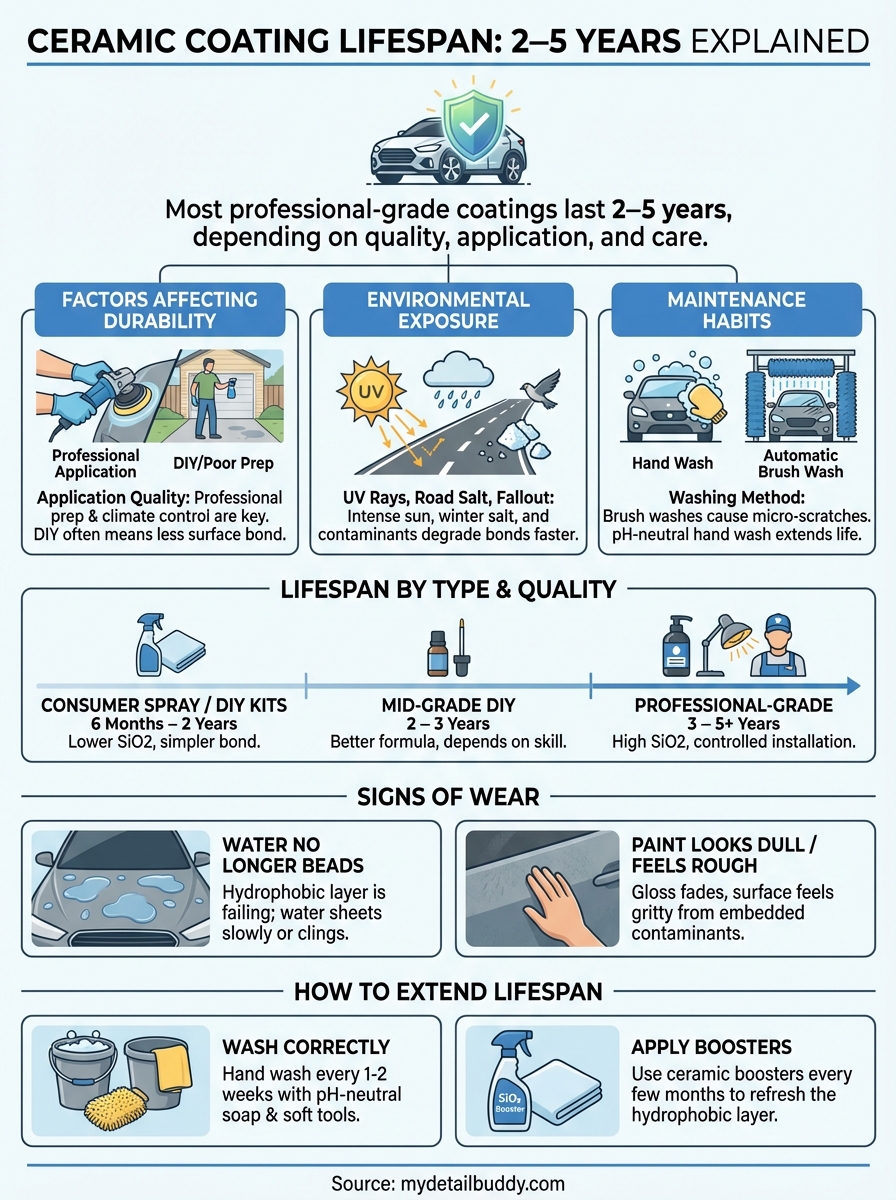 how long does ceramic coating last infographic
