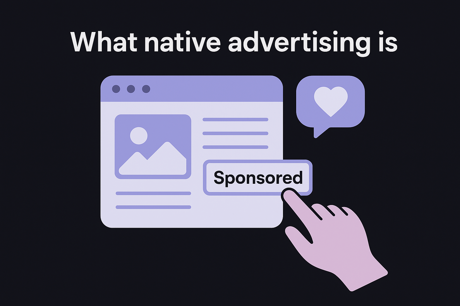 What native advertising is