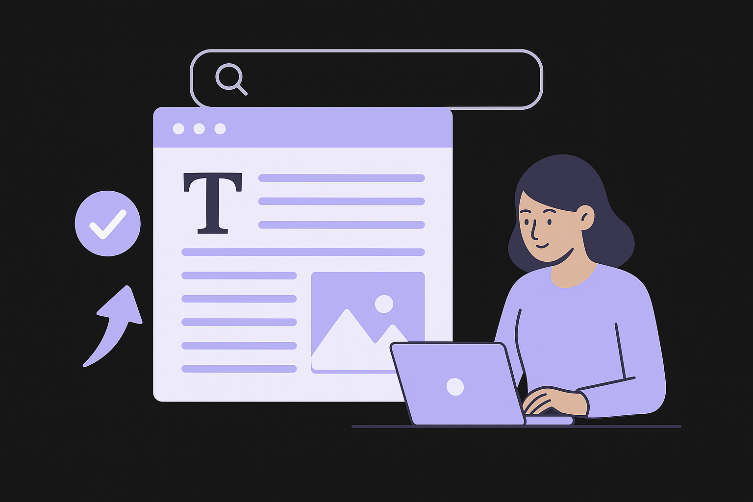 Written content for search