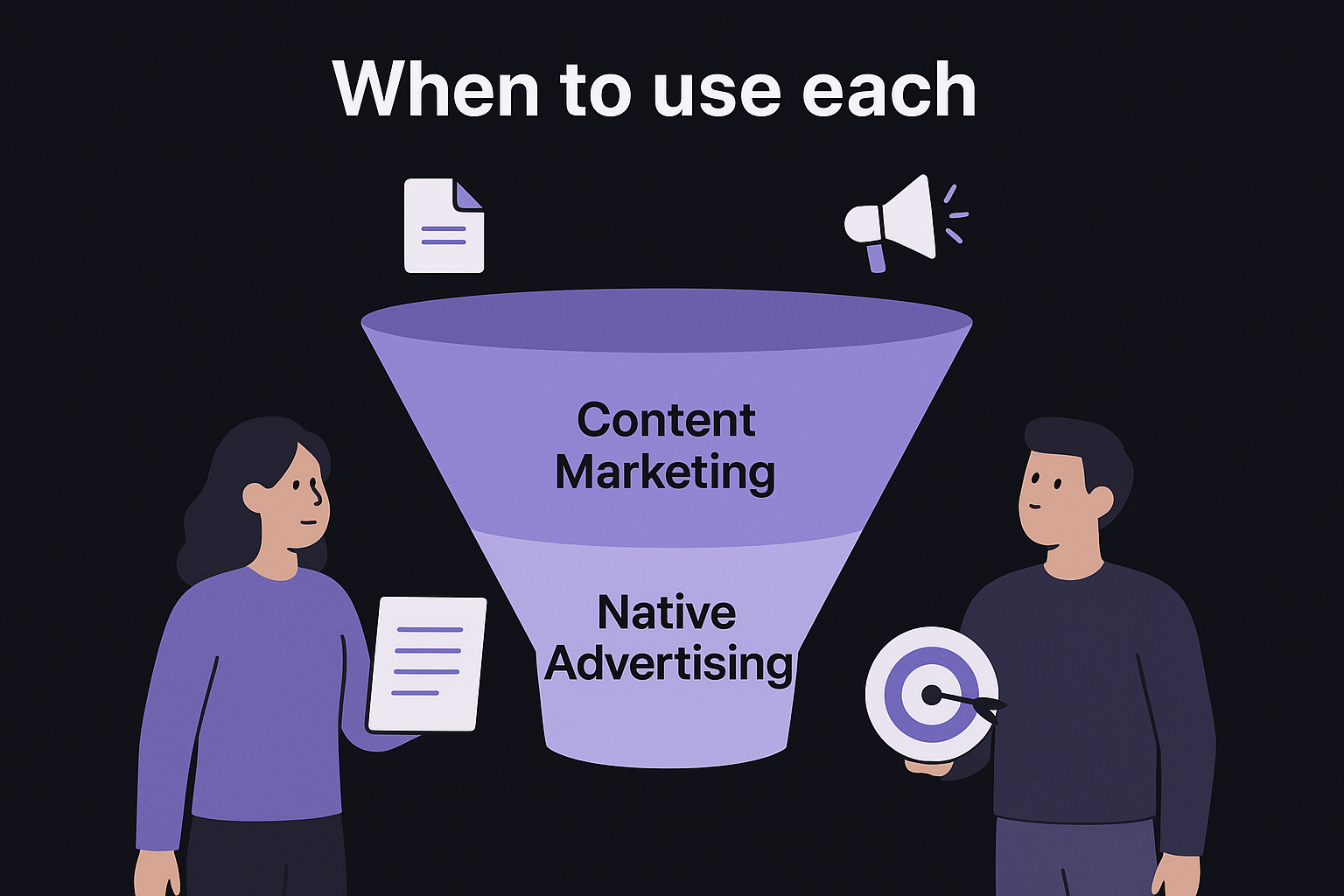 When to use each in your funnel