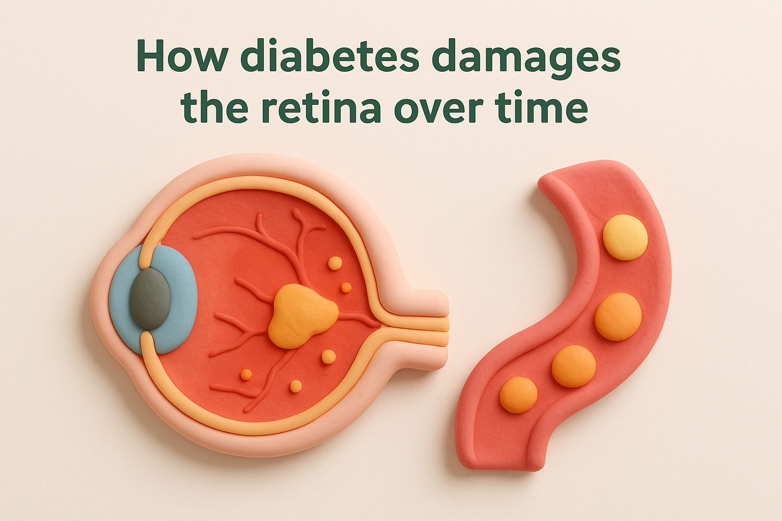 How diabetes damages the retina over time