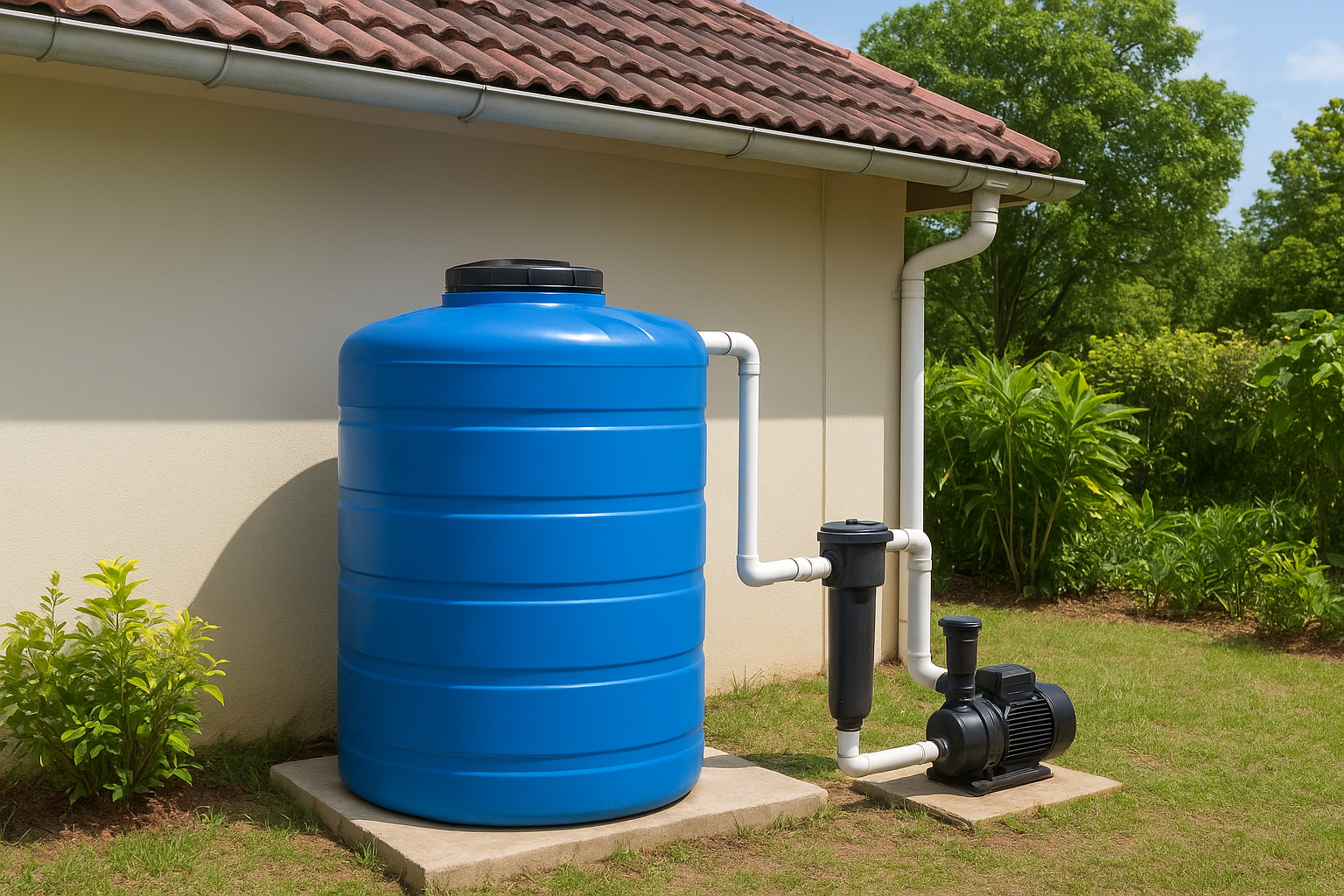 Tank capacity and material type