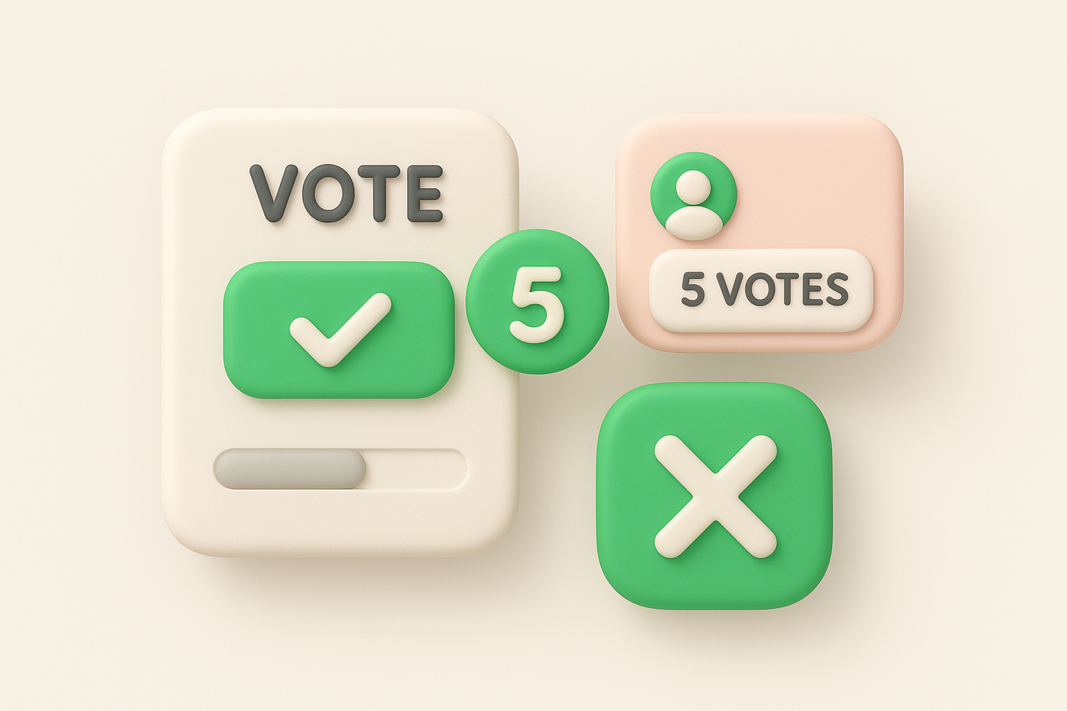 Control how voting works